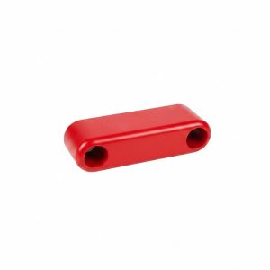 Batente traseiro oblongo vermelho mod. Facchini