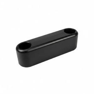 Batente traseiro oblongo preto mod. Facchini