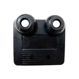 Rodízio de pvc duplo